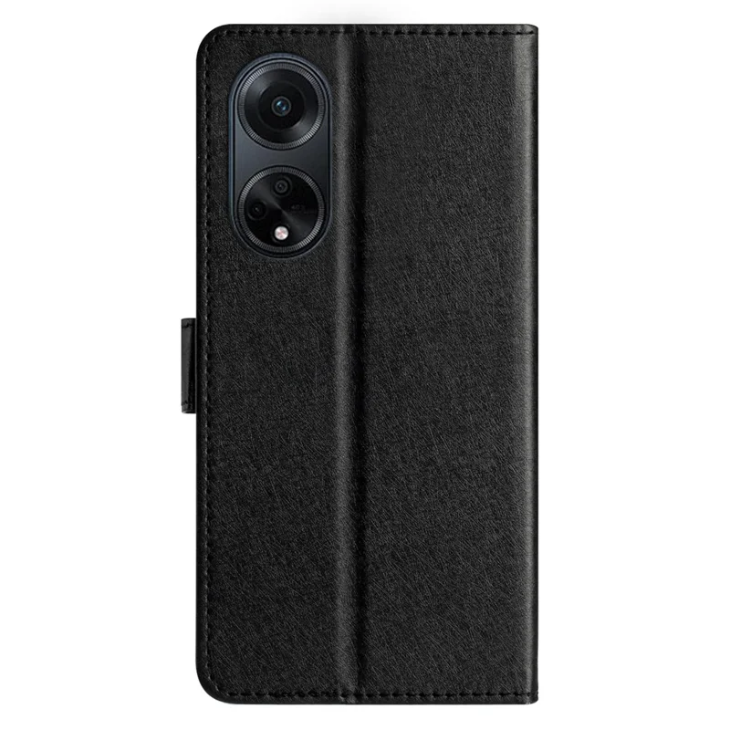 Funda para teléfono Oppo A98 5G, soporte, cartera, cuero sintético, funda para teléfono - Negro