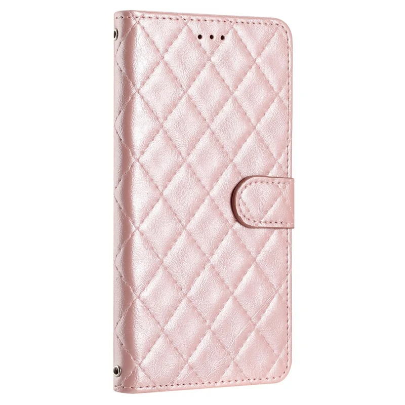 For Oppo A79 5G / A2 5G Leather Case Wallet Folio Flip Mobile Phone Cover - Rose Gold