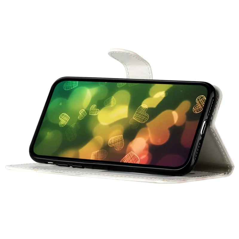 For Motorola Moto G14 4G Case PU Leather+TPU Pattern Printed Wallet Smartphone Cover - Panda