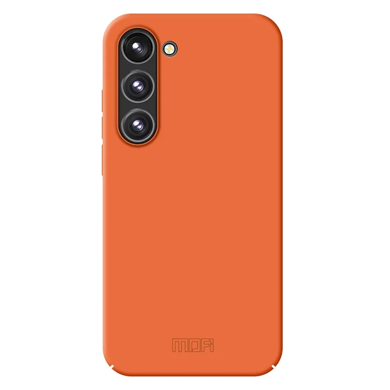 MOFI JK Qin Series For Samsung Galaxy S24+ Case Skin-touch TPU+Acrylic Phone Guard Cover - Orange