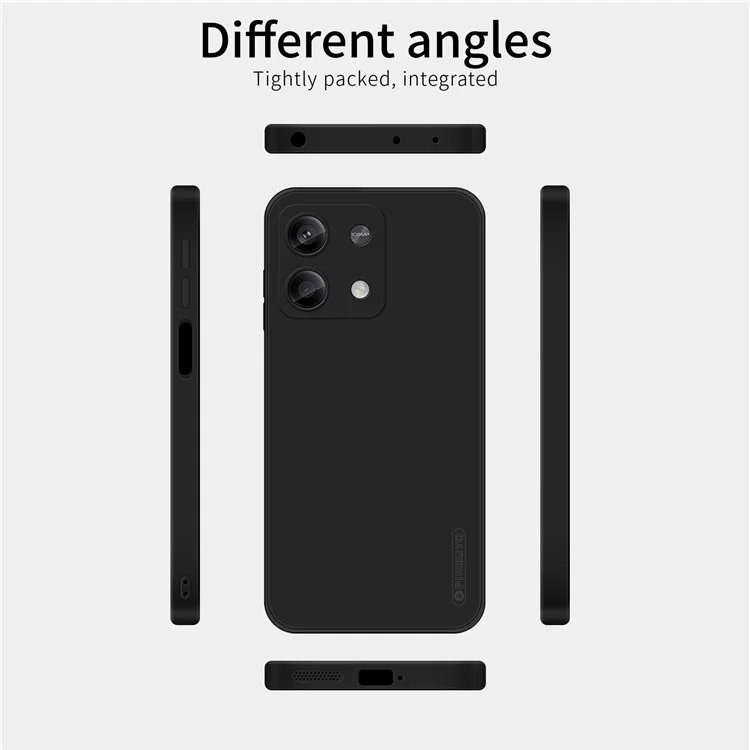 PINWUYO JK Touching Series para Capa de Xiaomi Redmi Note 13 5G Anti-Arranhões Capa Suave de TPU - Azul Marinho