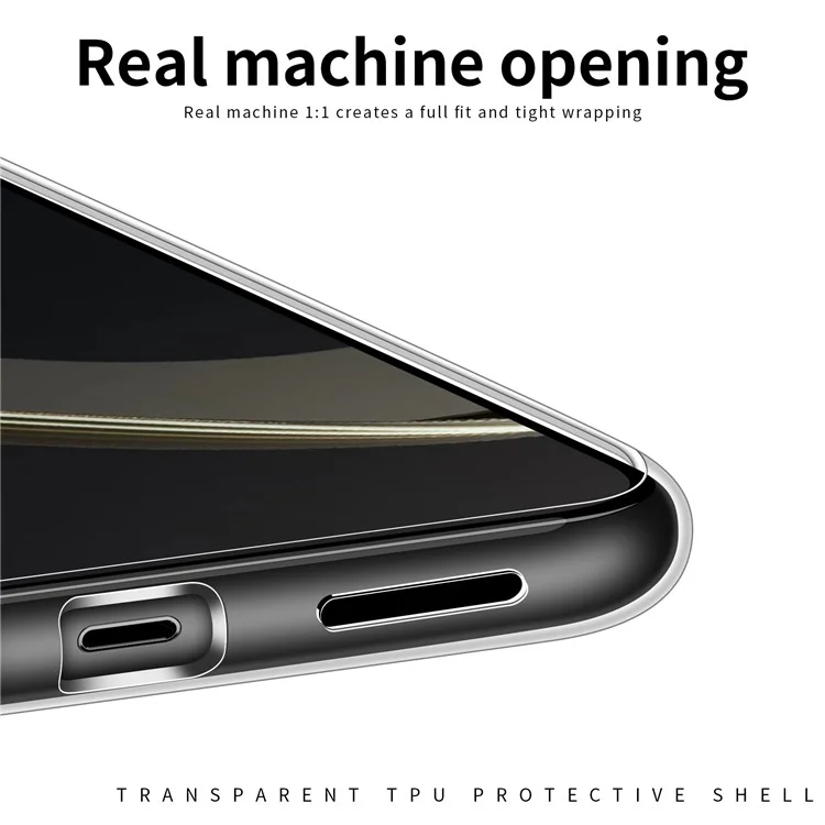 MOFI Für Huawei nova 11 SE / nova 12 SE 4G Klare Hülle Anti-Kratzer Flexibles TPU-Telefoncover