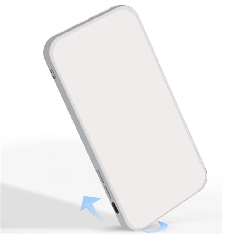 Per Samsung Galaxy S23 FE Case Rubberized TPU Cover con bordo dritto - Beige
