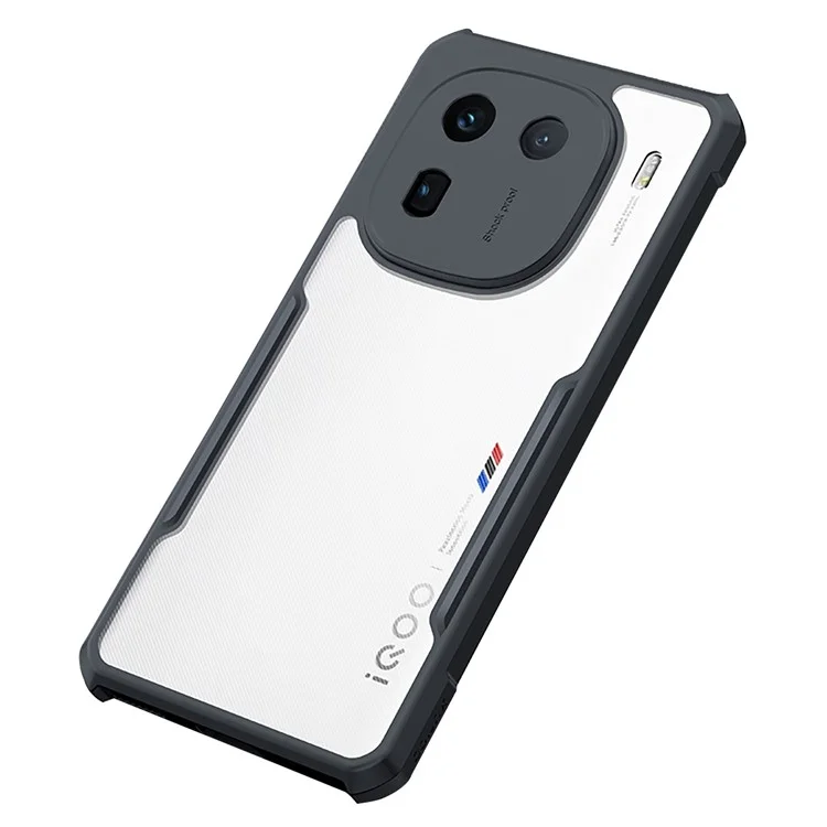 XUNDD Para vivo iQOO 12 5G Funda Protectora Antiralladuras de Teléfono Acrilico+TPU Funda de Smartphone