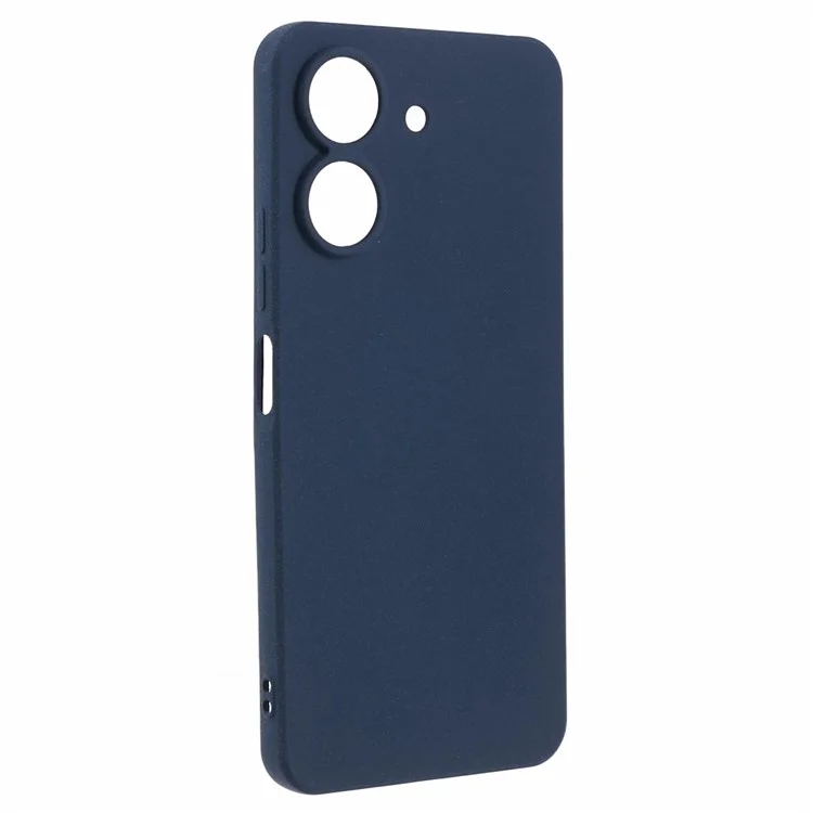 Per Xiaomi Redmi 13C 4G / Poco C65 4G TPU Case Matte Non-Slip Protective Phone Cover - Navy Blue