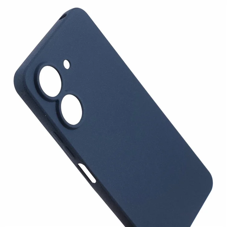 Per Xiaomi Redmi 13C 4G / Poco C65 4G TPU Case Matte Non-Slip Protective Phone Cover - Navy Blue