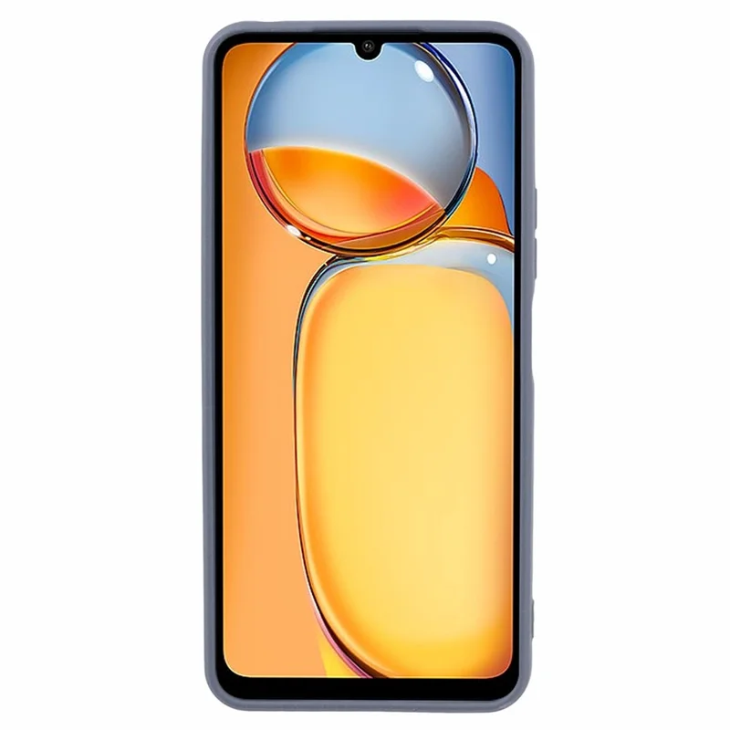 For Xiaomi Redmi 13C 4G / Poco C65 4G TPU Case Matte Non-Slip Protective Phone Cover - Grey