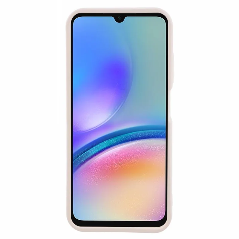 Para Samsung Galaxy A05s 4G Capas Soft TPU Matte Camera Protection Phone Cover - Bege