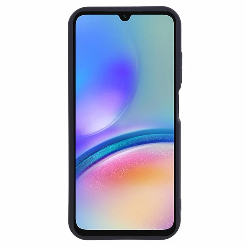Obudowa na Samsung Galaxy A05s 4G, miękka matowa obudowa z TPU z ochroną aparatu - Czarny