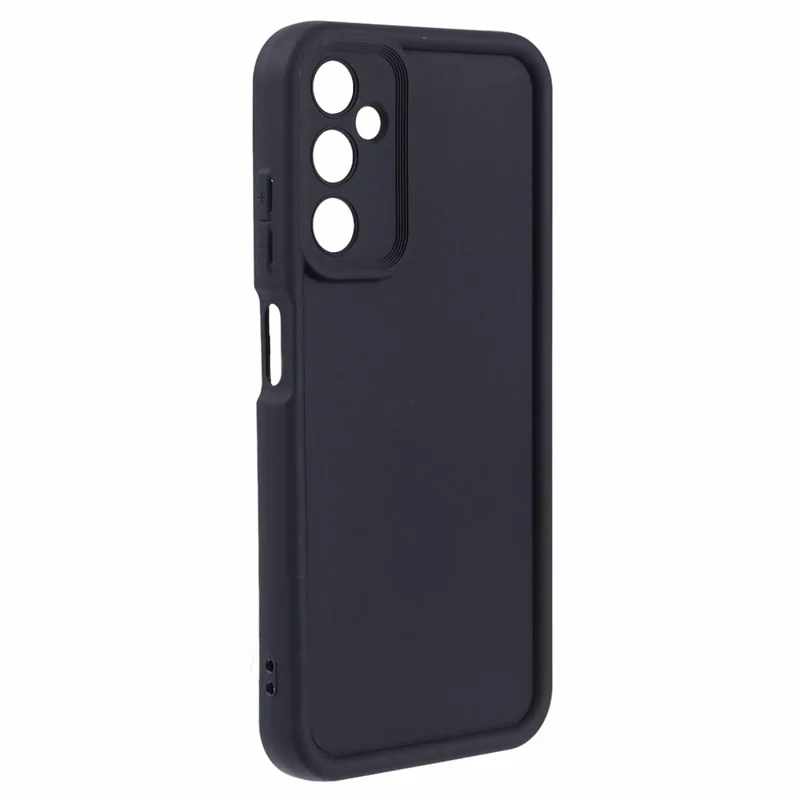 Obudowa na Samsung Galaxy A05s 4G, miękka matowa obudowa z TPU z ochroną aparatu - Czarny