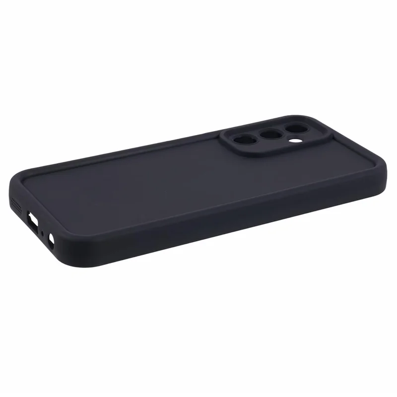 Obudowa na Samsung Galaxy A05s 4G, miękka matowa obudowa z TPU z ochroną aparatu - Czarny