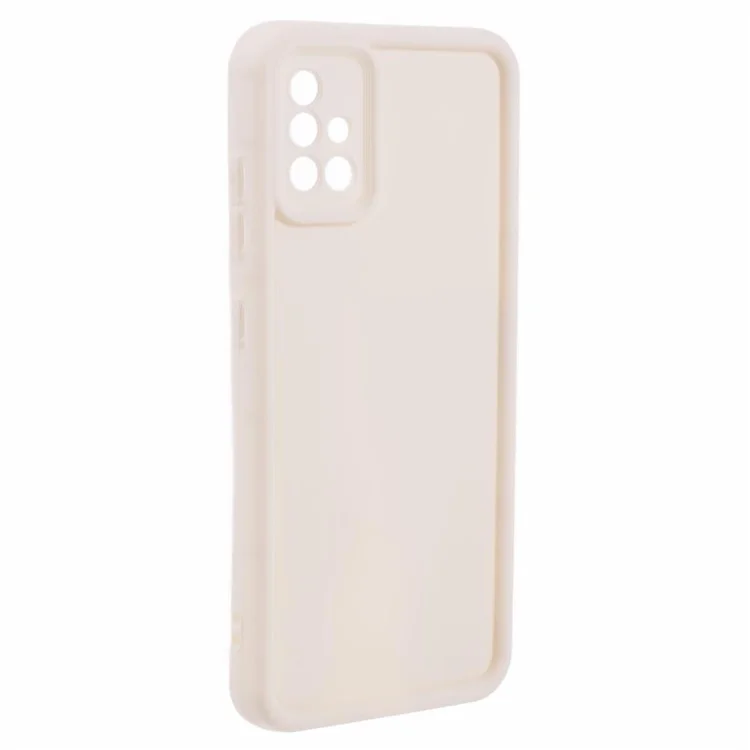 For Samsung Galaxy A51 4G SM-A515 / M40S Phone Case Soft TPU Matte Drop-resistant Cover - Beige