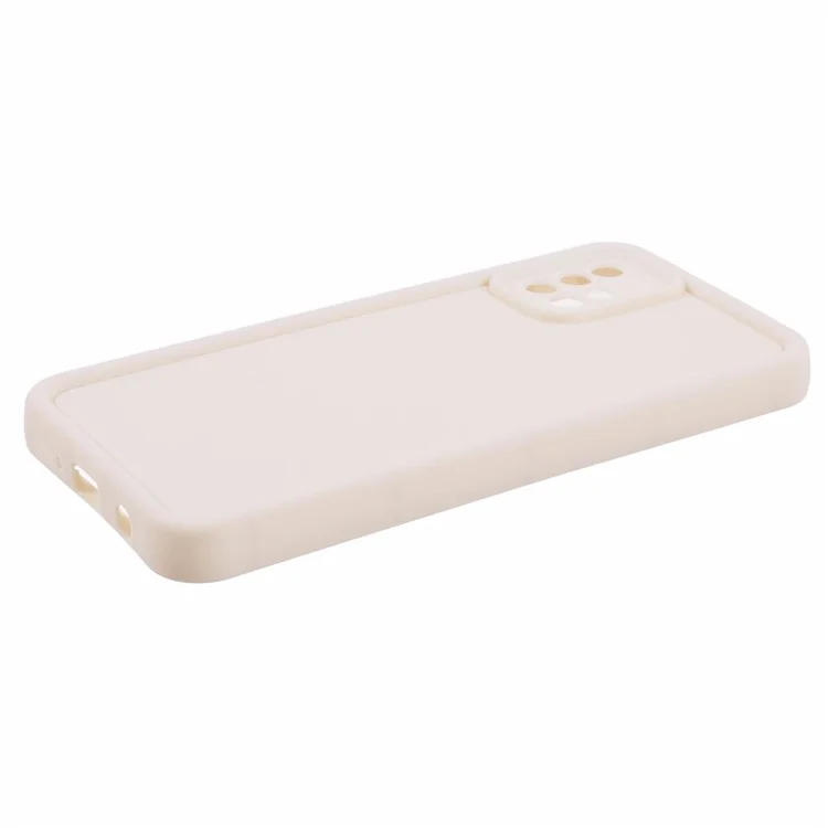 For Samsung Galaxy A51 4G SM-A515 / M40S Phone Case Soft TPU Matte Drop-resistant Cover - Beige