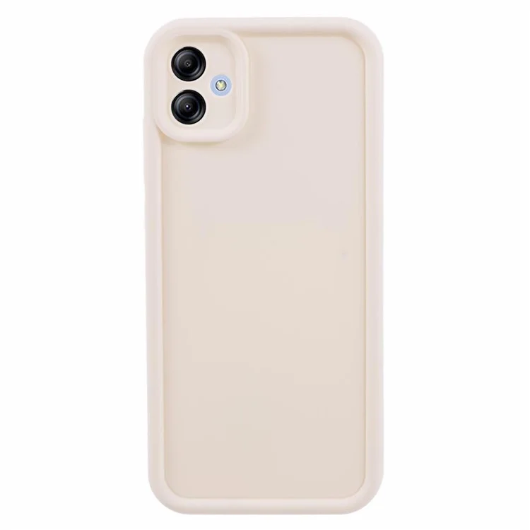 Для Samsung Galaxy A04e 4G / M04 4G / F04 4G Case Soft TPU Matte Phone Back Cover - Бежевый