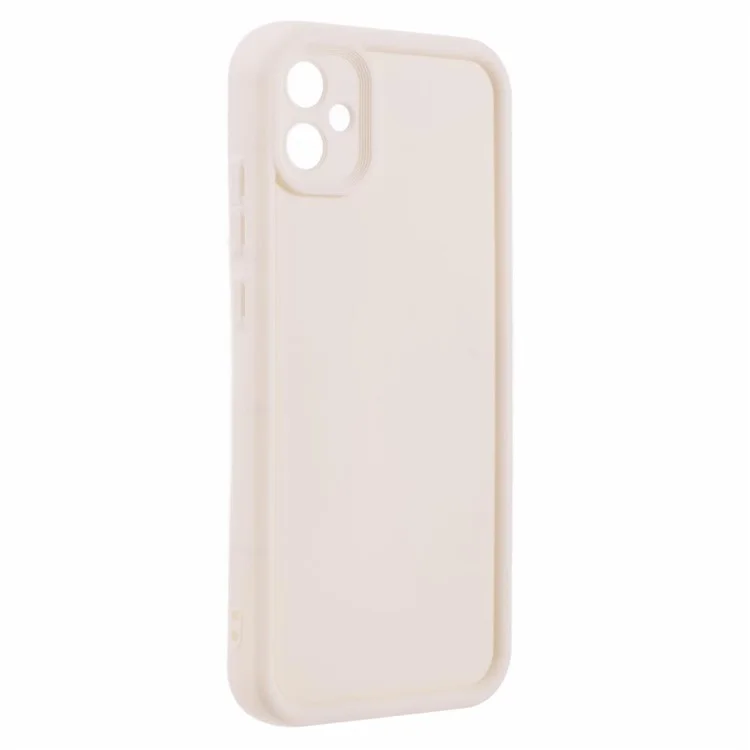 Для Samsung Galaxy A04e 4G / M04 4G / F04 4G Case Soft TPU Matte Phone Back Cover - Бежевый