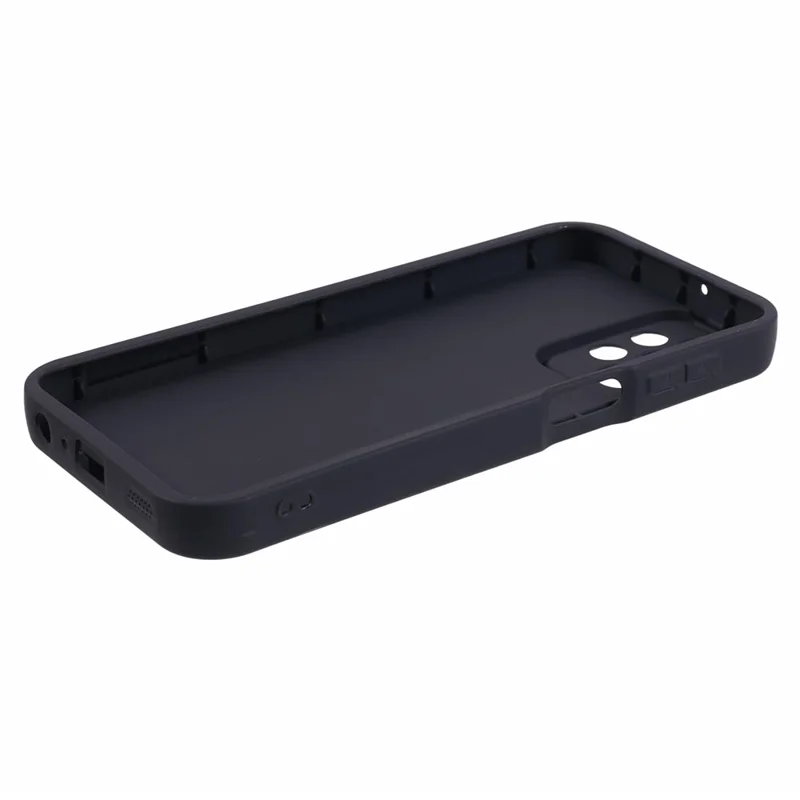 Для Samsung Galaxy A23 4G / A23 5G (Глобальная версия) Чехол с матовой отделкой Мобильный телефон Обложка - Черный