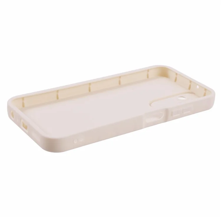 Für Samsung Galaxy A54 5G Matte Case Präzise Linsenschutz TPU-Handyhülle - Beige