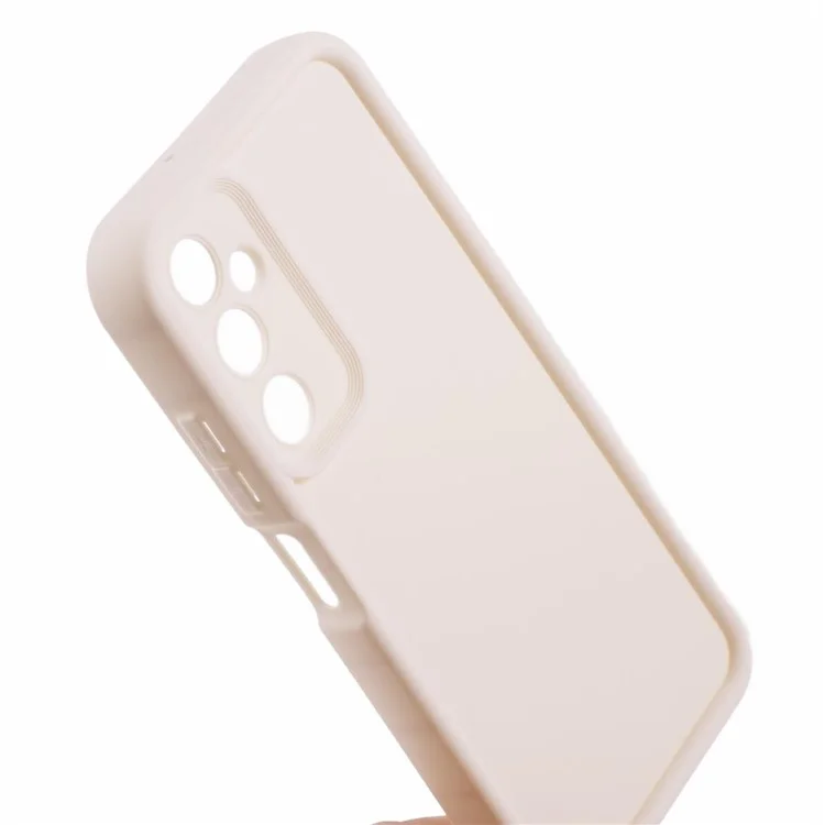 Für Samsung Galaxy A54 5G Matte Case Präzise Linsenschutz TPU-Handyhülle - Beige