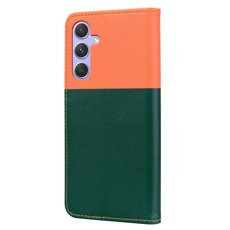 Cartoon Pet Series per Samsung Galaxy A54 5G Case Animal Pattern Phone Leather Cover - Verdastro
