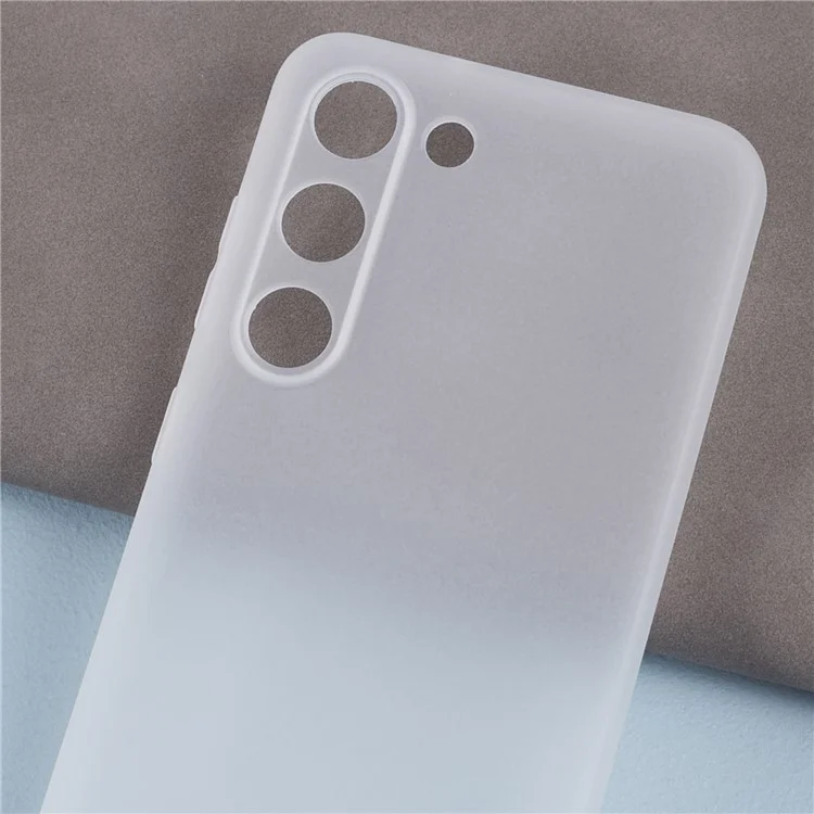 Para Samsung Galaxy S23 Case Anti-scratch Soft TPU Cover (Precise Cutout) - Branco Claro