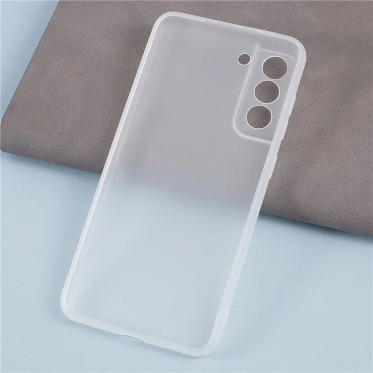 Para Samsung Galaxy S21 FE 5G Case Anti-scratch TPU Phone Cover (Precise Cutout) - Clear White