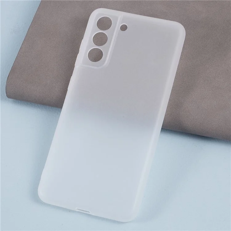 Para Samsung Galaxy S21 FE 5G Case Anti-scratch TPU Phone Cover (Precise Cutout) - Clear White