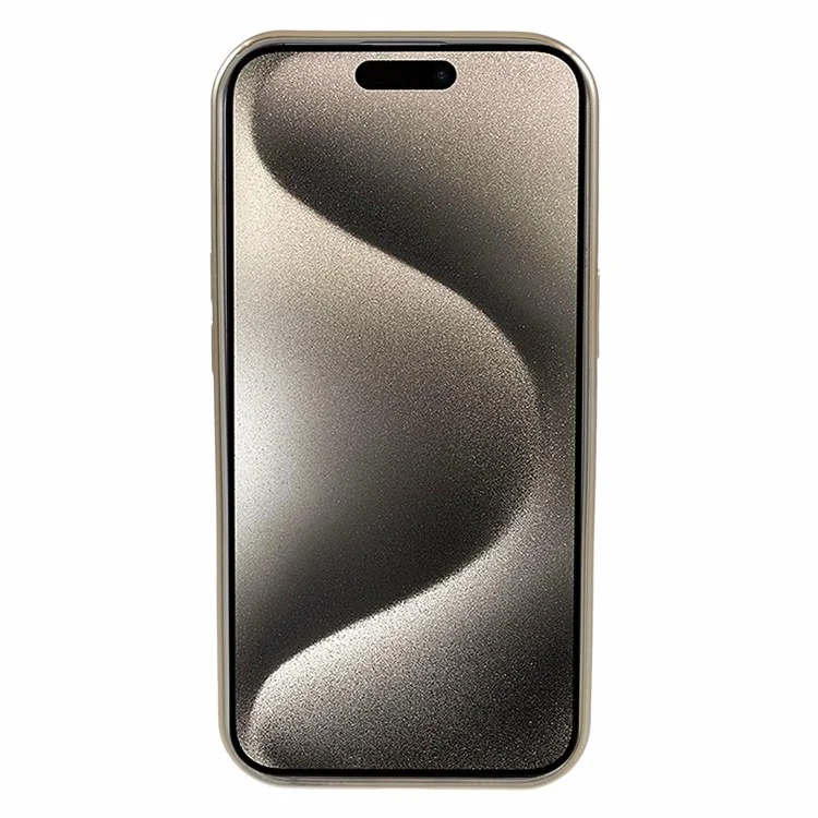 Capa TPU para iPhone 15 Plus Compatível com MagSafe CD Vein Magnetic Phone Cover - Amarelo