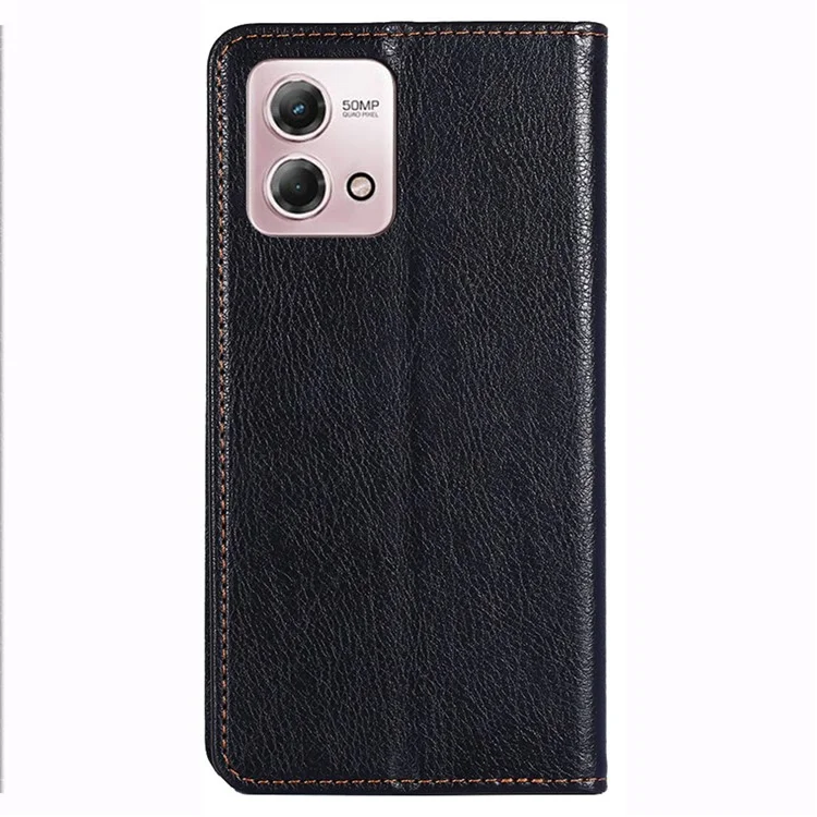 Para Motorola Moto G Stylus (2023) Capa de Telefone Celular Fechamento Magnético Carteira de Couro com Suporte - Preto