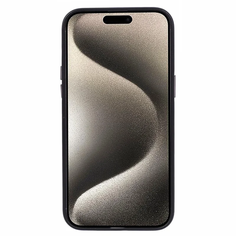 MUTURAL For iPhone 15 Pro Case Magnetic TPU+PC Phone Shell Compatible with MagSafe - Black