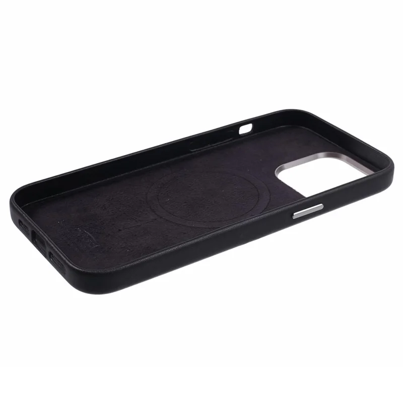 MUTURAL For iPhone 15 Pro Case Magnetic TPU+PC Phone Shell Compatible with MagSafe - Black