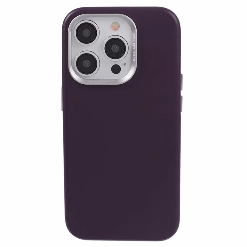 MUTURAL For iPhone 15 Pro Max Case Compatible with MagSafe Soft TPU+PC Shell Cover - Purple