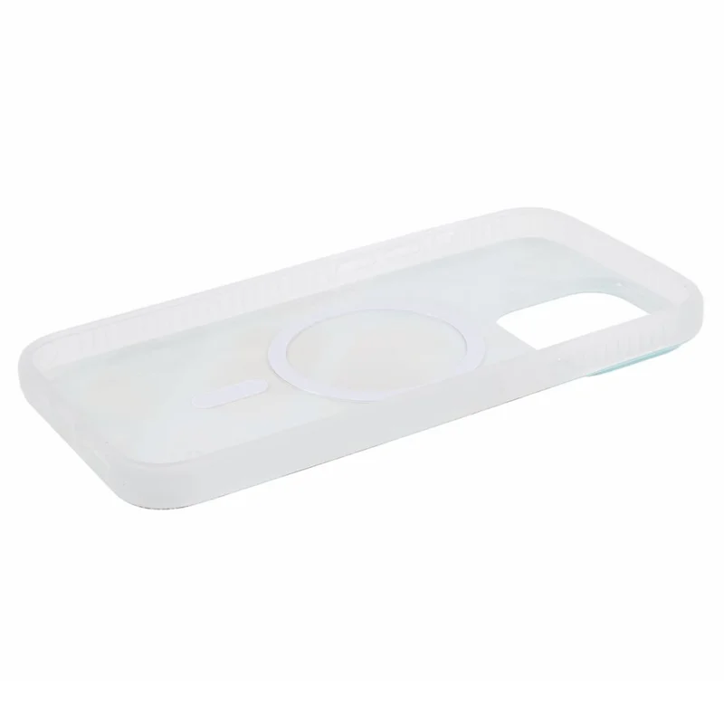 MUTURAL for iPhone 15 Pro Magnetic Case Compatible with MagSafe Soft TPU+PC Phone Back Cover - Light Green