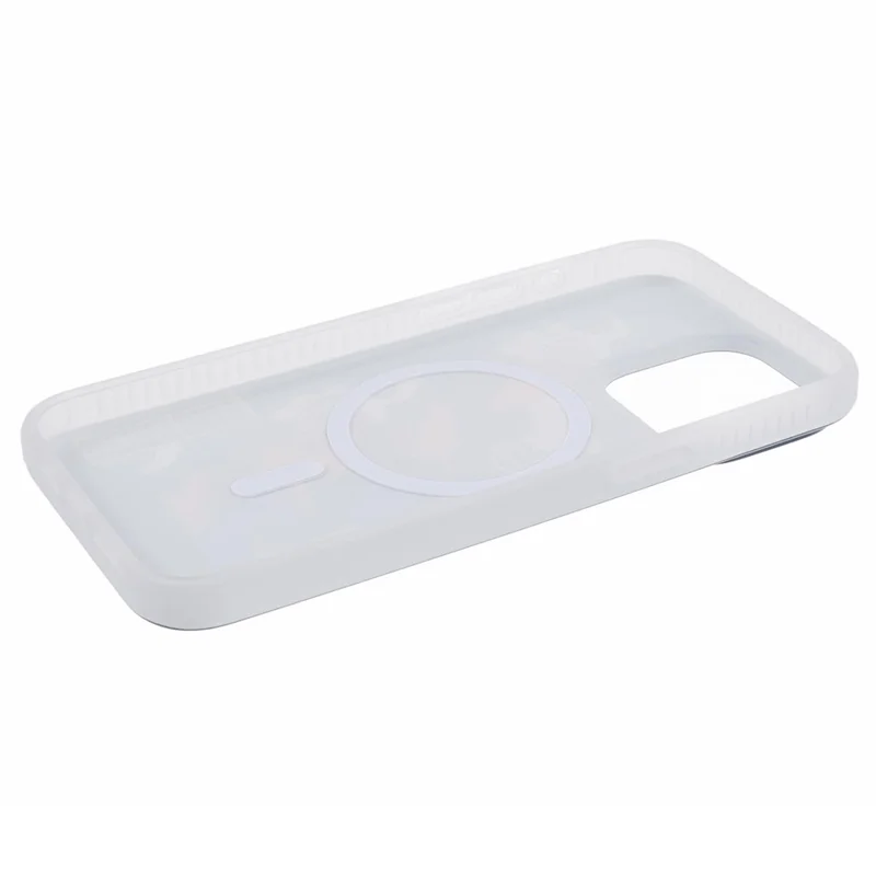 MUTURAL Camouflage Series for iPhone 15 Pro Case Creative Pattern PC+TPU Phone Cover Compatible with MagSafe - Dark Blue