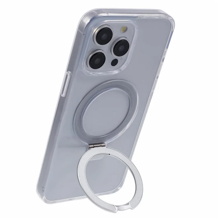 DFANS Für iPhone 15 Pro Handyhülle mit Ringständer - Transparente