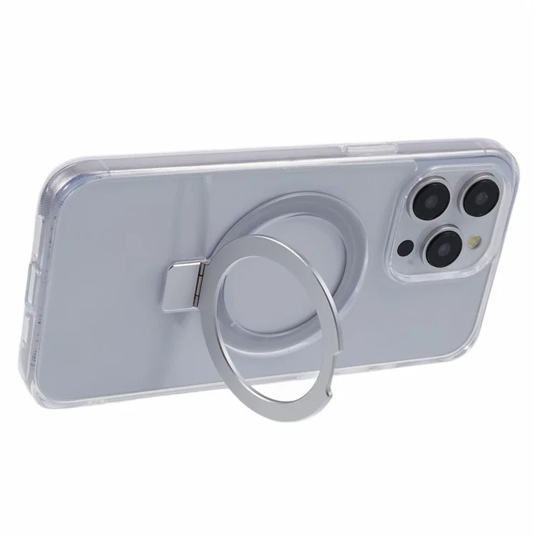 DFANS Für iPhone 15 Pro Handyhülle mit Ringständer - Transparente