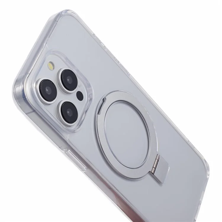 DFANS Für iPhone 15 Pro Handyhülle mit Ringständer - Transparente