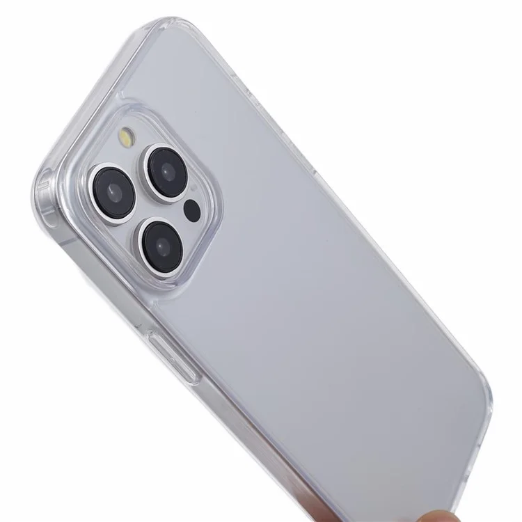 MUTURAL Für iPhone 15 Pro Max Clear Case TPU+PC Schützende Handyhülle