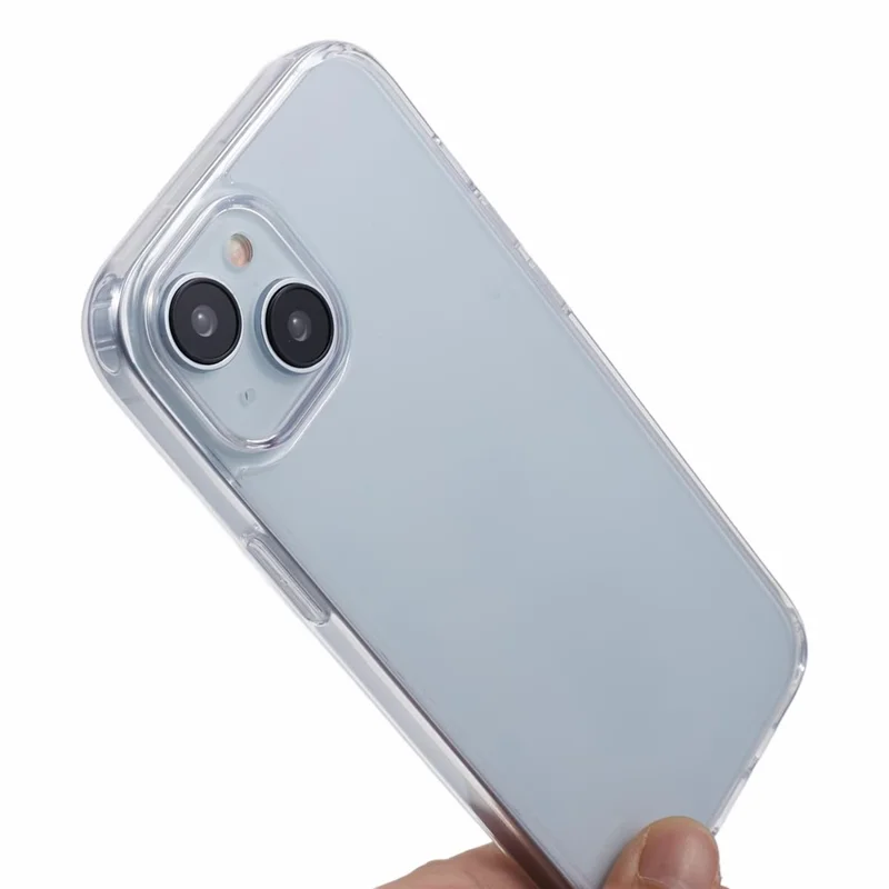 MUTURAL Чехол для iPhone 15 Прозрачный TPU+PC