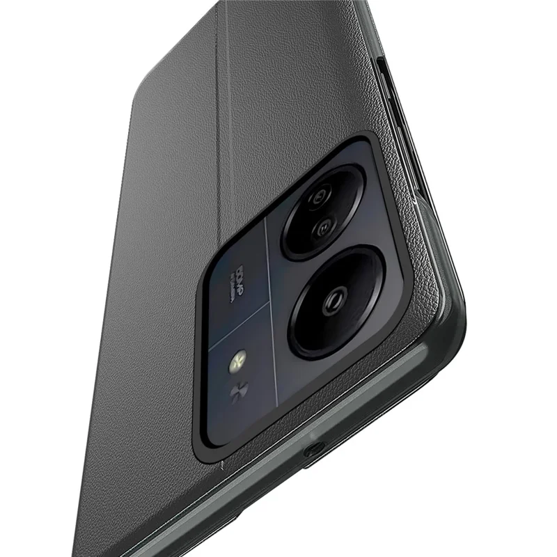 For Xiaomi Redmi 13C 4G / Poco C65 4G Phone Case Folio Flip PU Leather Stand Cover - Green