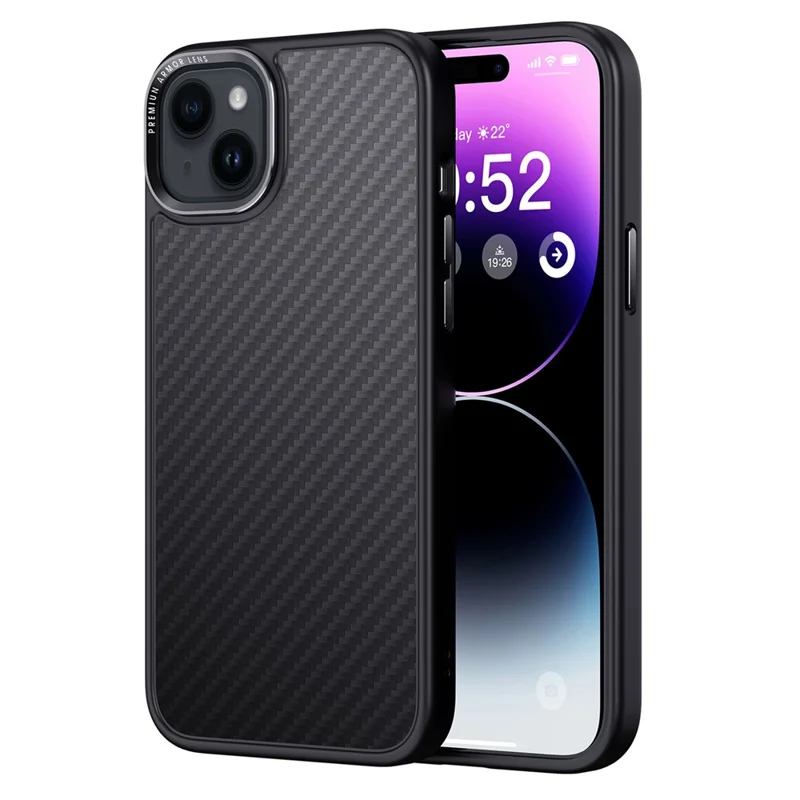 For iPhone 15 Case Compatible with MagSafe Aramid Fiber Slim-Fit Phone Phone Shell