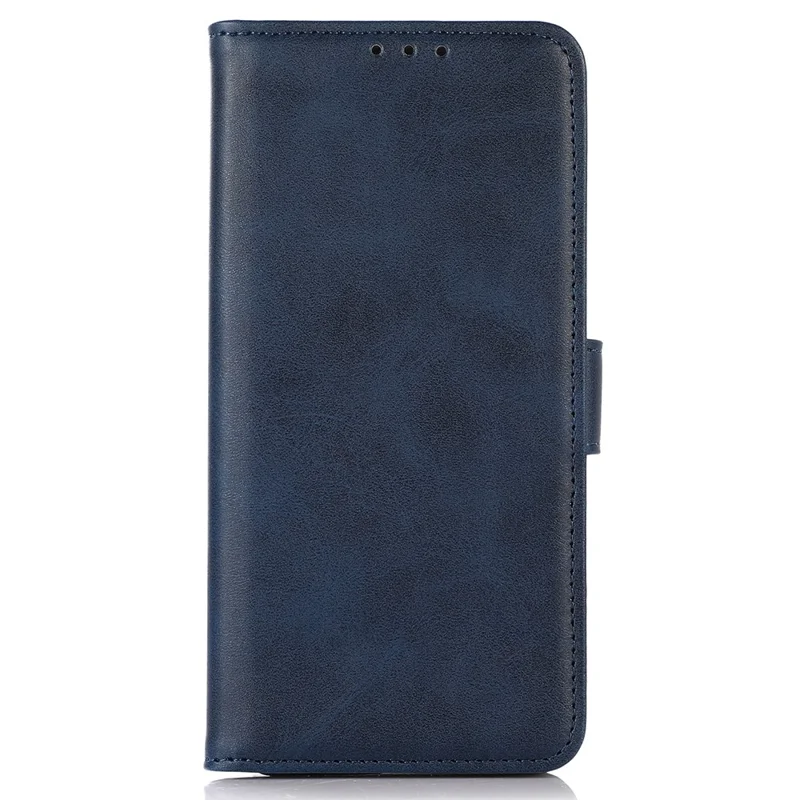 For Xiaomi Redmi Note 13 Pro+ 5G Case Shockproof Cowhide Texture Cell Phone Cover - Blue