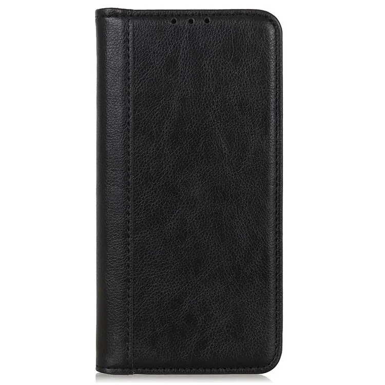 Para Xiaomi Redmi Note 13 Pro+ 5G Caso Dobrável Stand Split Leather Cell Phone Cover - Preto