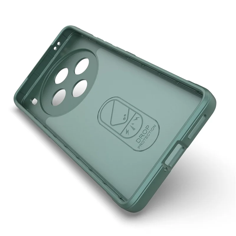 Para vivo X100 5G Case Capa protetora de telefone resistente Capa de proteção de corpo macio TPU - Verde