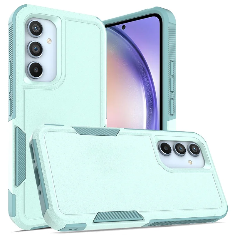 For Samsung Galaxy A54 5G Cell Phone Case PC+TPU Drop Protection Cover - Mint Green