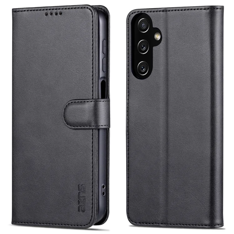 AZNS Pour Samsung Galaxy A05s 4G Étui de téléphone portable en cuir PU Housse portefeuille - Noir