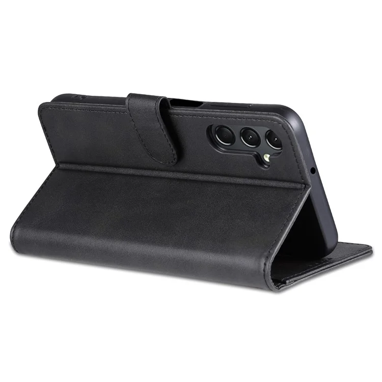 AZNS Pour Samsung Galaxy A05s 4G Étui de téléphone portable en cuir PU Housse portefeuille - Noir