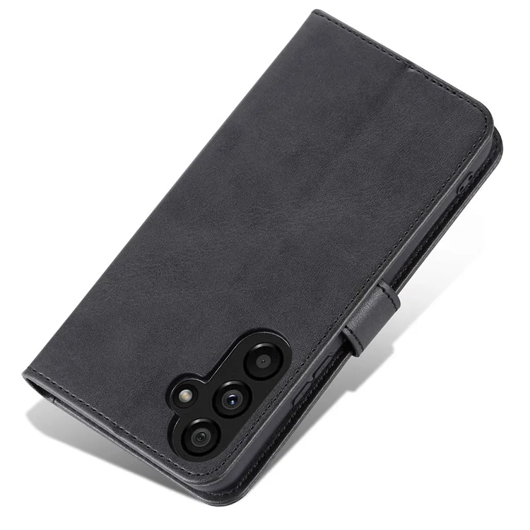 AZNS Pour Samsung Galaxy A05s 4G Étui de téléphone portable en cuir PU Housse portefeuille - Noir