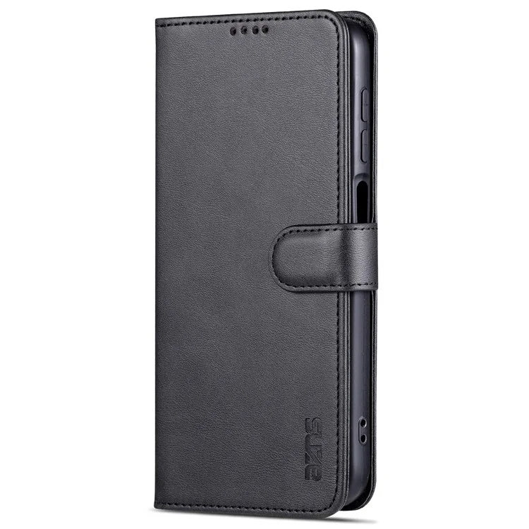 AZNS Pour Samsung Galaxy A05s 4G Étui de téléphone portable en cuir PU Housse portefeuille - Noir