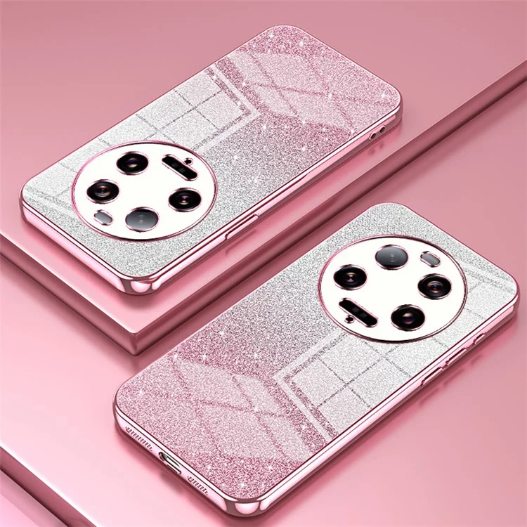 Para Xiaomi 13 Ultra Carcasa Posterior Anti-caída Corte Preciso Funda de Teléfono Móvil de TPU - Rosa