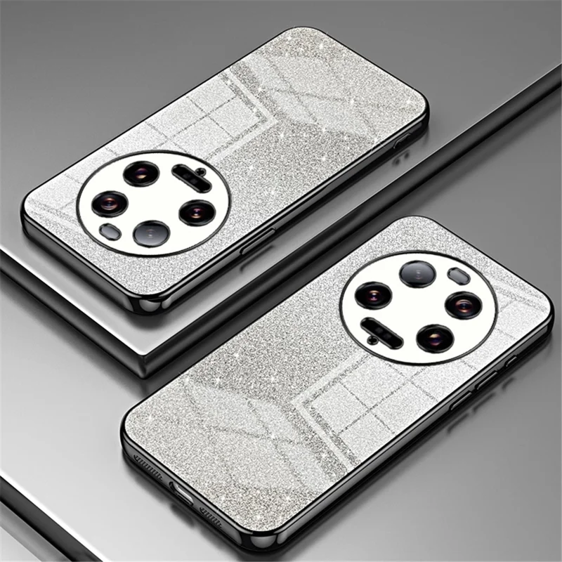 For Xiaomi 13 Ultra Back Shell Anti-fall Precise Cutout TPU Cell Phone Case - Black